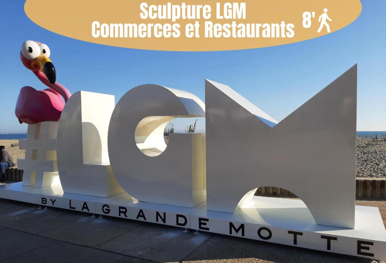 La Casita - Studio Confort Avec Terrasse Et Parking Prive- La Grande Motte, Montpellier エクステリア 写真